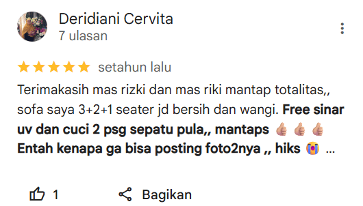 Testimoni dari Pengguna Jasa Cuci Sepatu