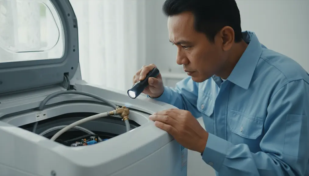 Detail Cara Cek Inlet Valve Mesin Cuci yang Benar