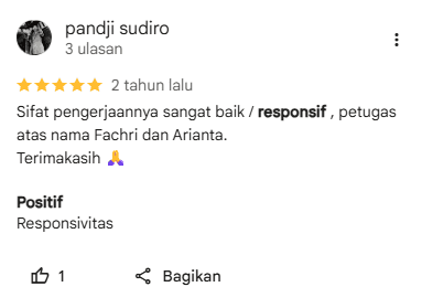 Review Pelanggan Jasa Perawatan Kolam Renang HOME STERIL