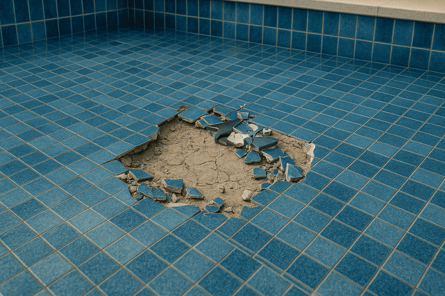 Kolam Renang Bocor atau Rusak