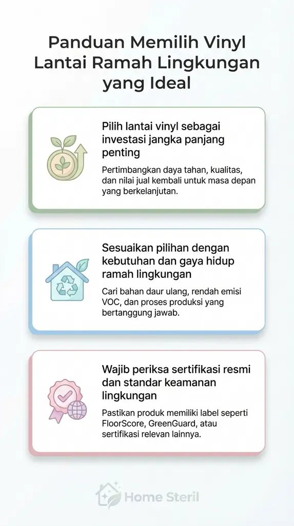 Panduan Memilih Vinyl Lantai Ramah Lingkungan yang Ideal