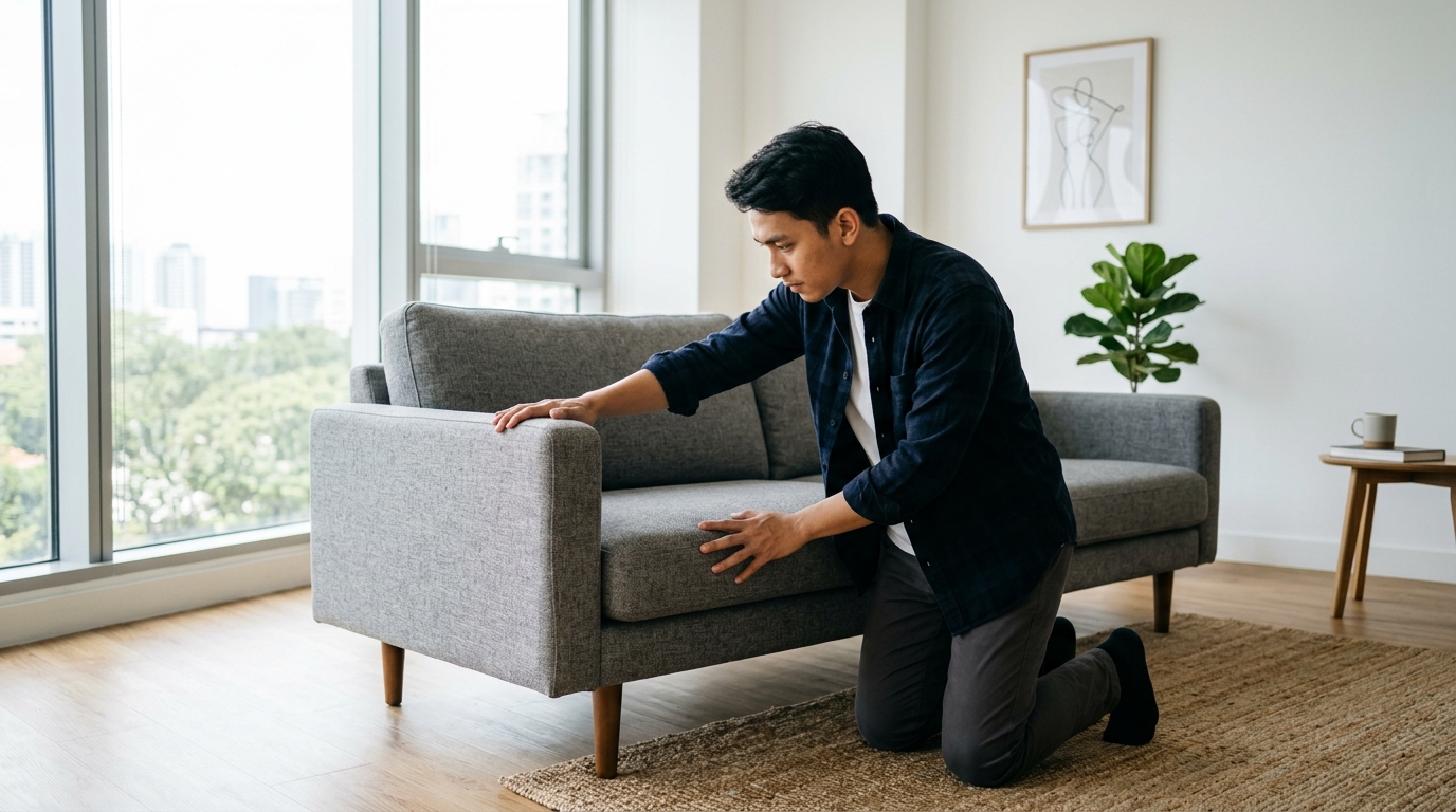 Cek Dulu Sebelum Sofa Katun Terkena Air