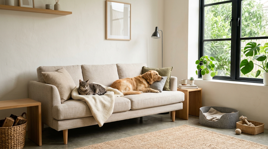 Mengapa Sofa di Rumah Hewan Peliharaan Membutuhkan Perhatian Ekstra?