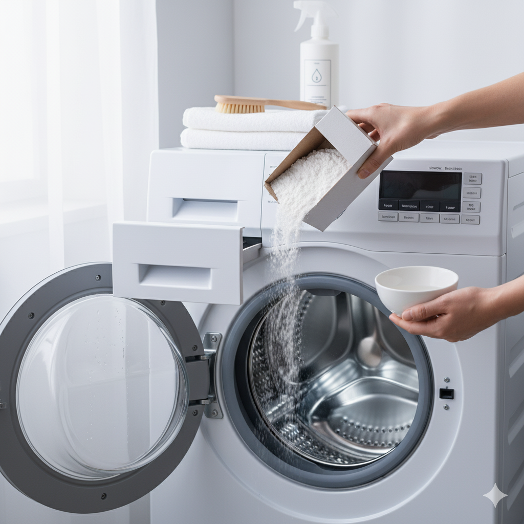 Manfaat Baking Soda untuk Pembersihan Mesin Cuci