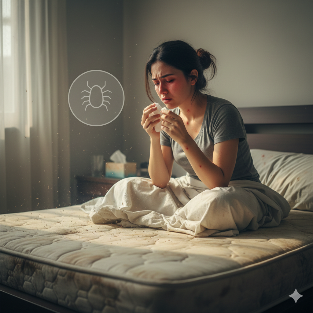 Kasur yang Kotor Bisa Menyebabkan Alergi
