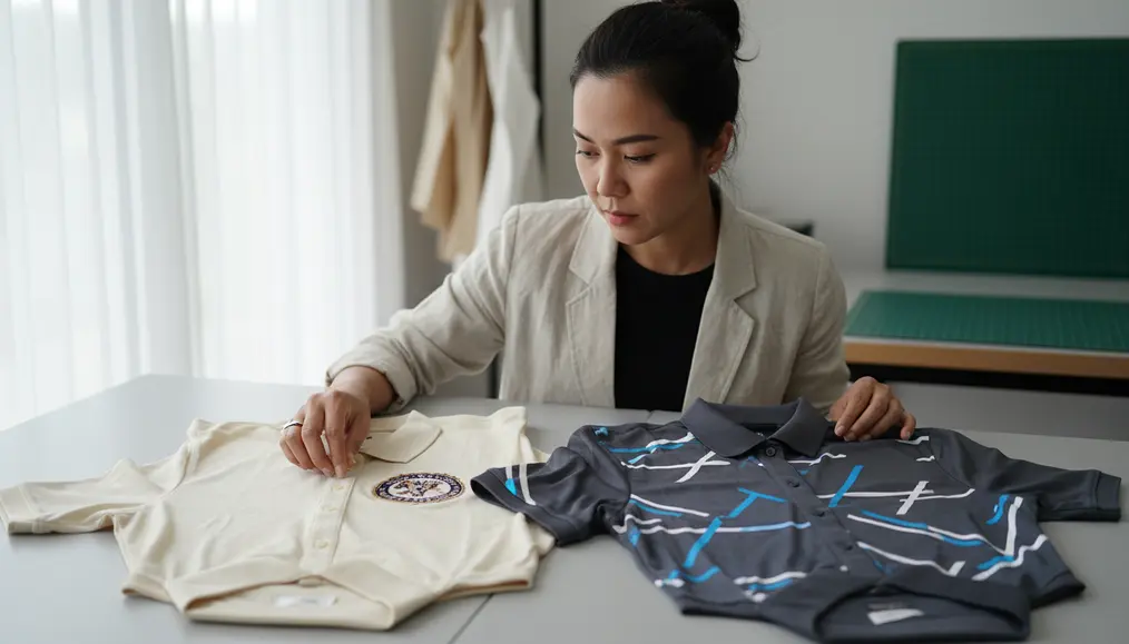 Teknik Personalisasi untuk Polo Shirt Golf: Bordir Presisi & Sablon Modern