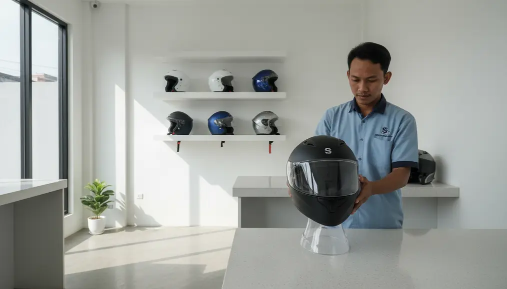 Mengapa kamu harus memilih jasa Cuci Helm di Sneakershoot?