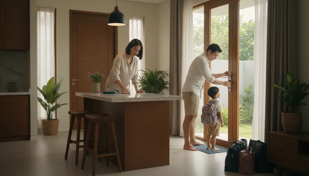 Tips Tambahan untuk Menjaga Kebersihan Rumah Saat Ditinggal Lama