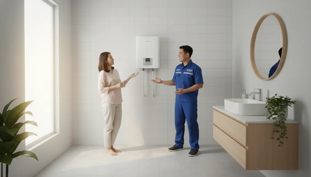 Mengapa kamu harus memilih jasa Pasang Water Heater di Home Steril?