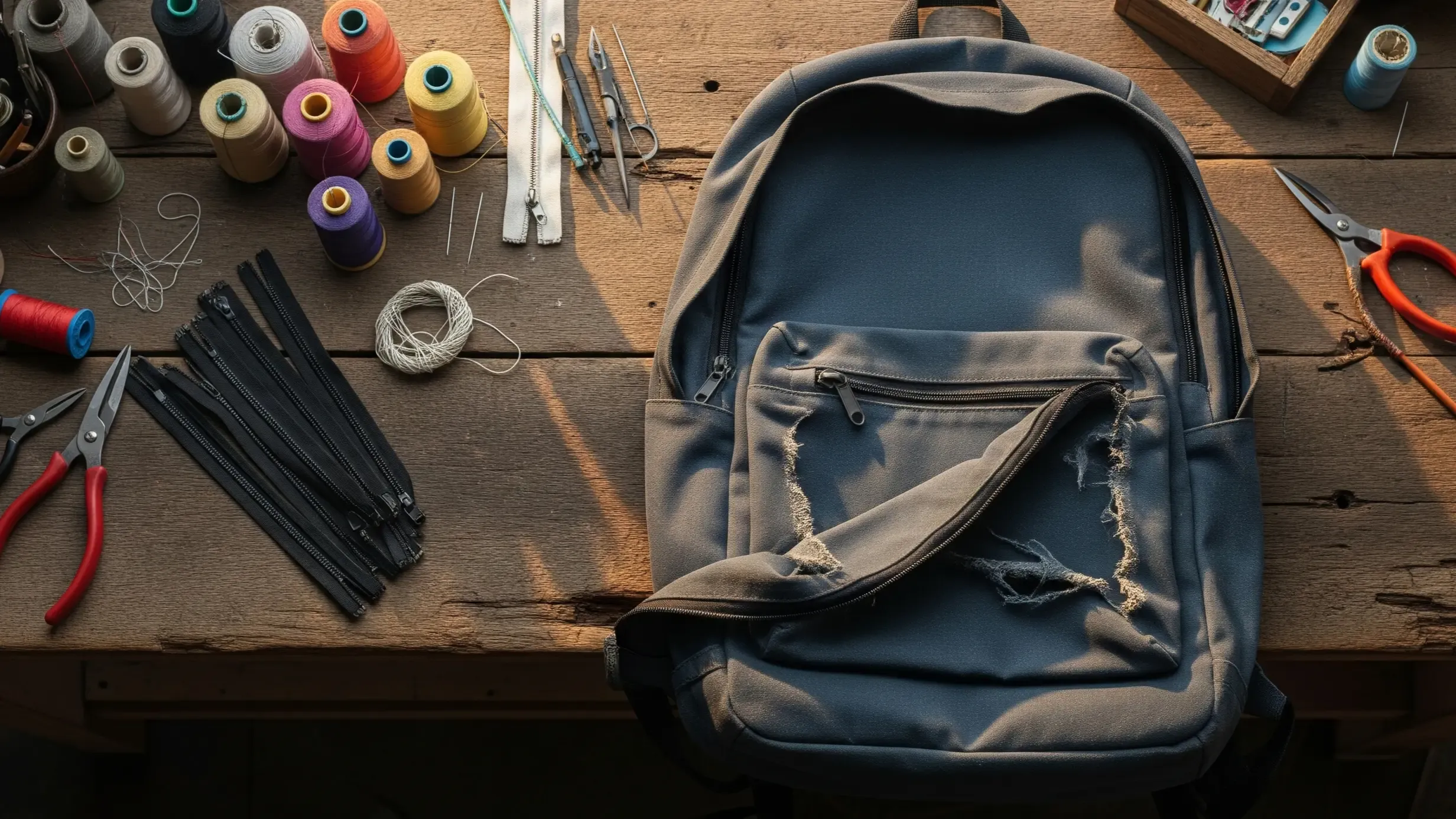 Servis Total Tas: Perbaikan Menyeluruh untuk Backpack Rusak