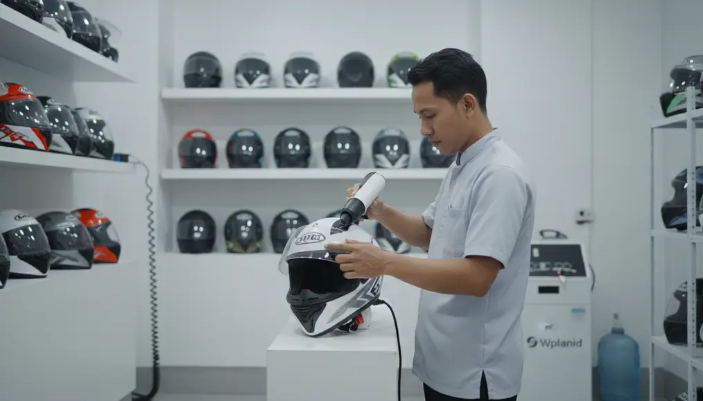 Mengapa kamu harus memilih jasa Cuci Helm di Sneakershoot?