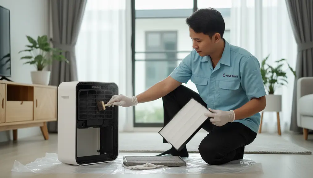 Proses Perawatan Coway Profesional oleh Home Steril
