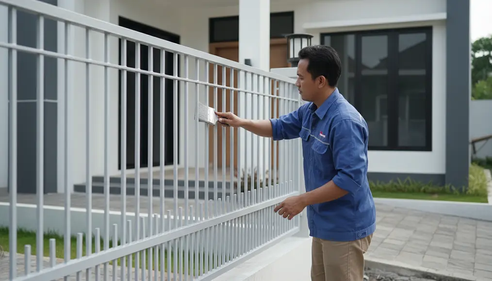 Cara Mengecat Pagar Besi dengan Cat Primer yang Benar