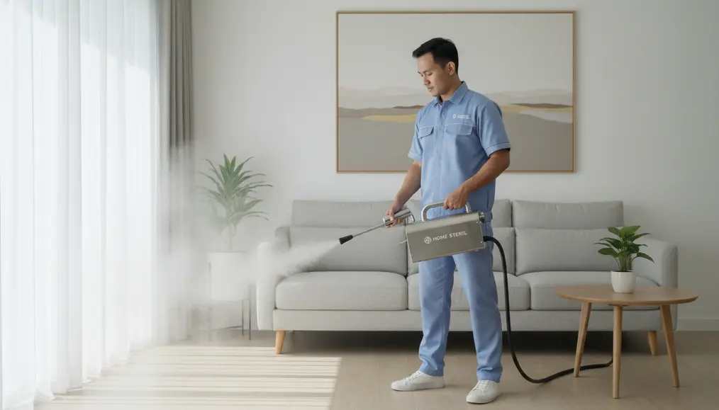 Proses Fogging yang Aman dan Efektif dengan Home Steril