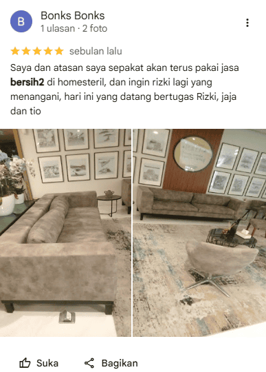 5 Rating Pengguna Home Steril