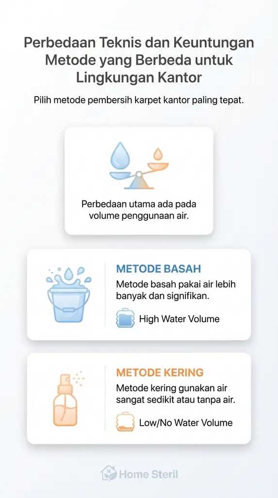 Perbedaan Teknis dan Keuntungan Metode yang Berbeda untuk Lingkungan Kantor