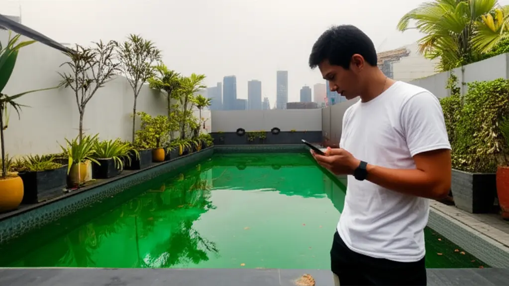 Penyebab Utama Kolam Renang Menjadi Kotor dan Berlumut