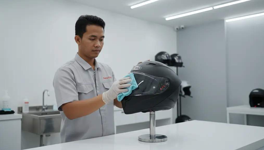 Mengapa kamu harus memilih jasa Cuci Helm di Sneakershoot?