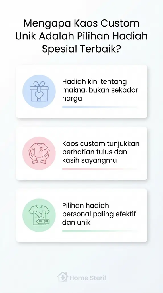 Mengapa Kaos Custom Unik Adalah Pilihan Hadiah Spesial Terbaik?