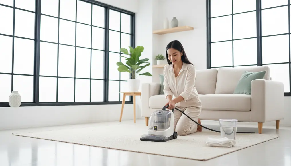 Cuci Karpet Pasca Renovasi: Membersihkan Debu Semen & Sisa Konstruksi