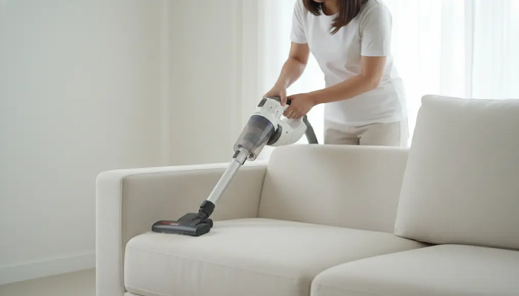 1. Vakum Sofa Secara Rutin: Fondasi Kebersihan Optimal