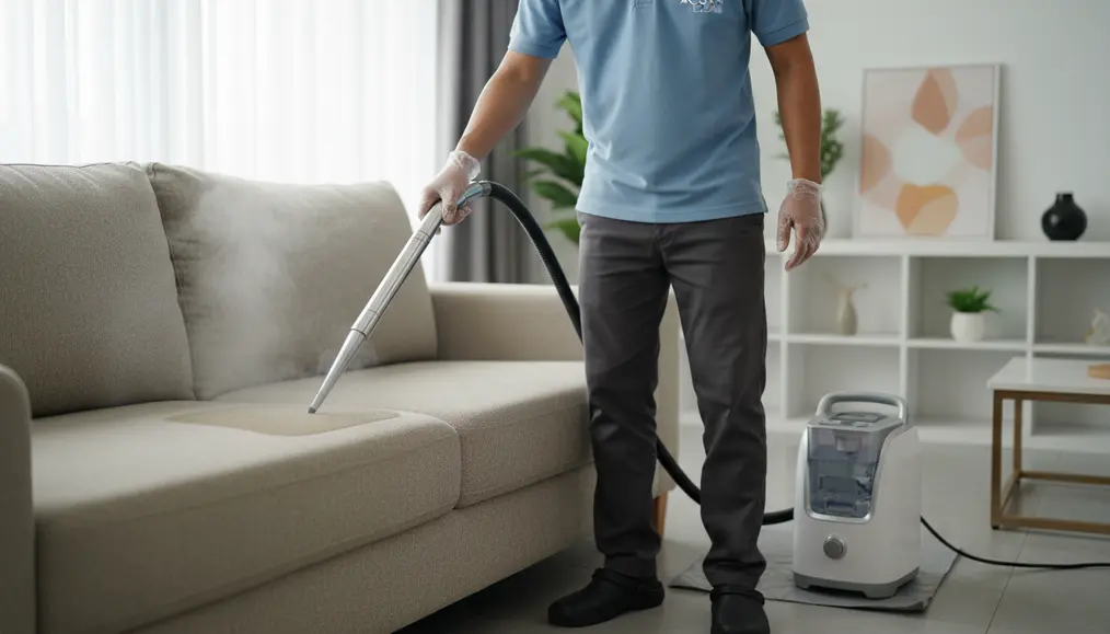 Proses Layanan Steam Cleaning Profesional Home Steril