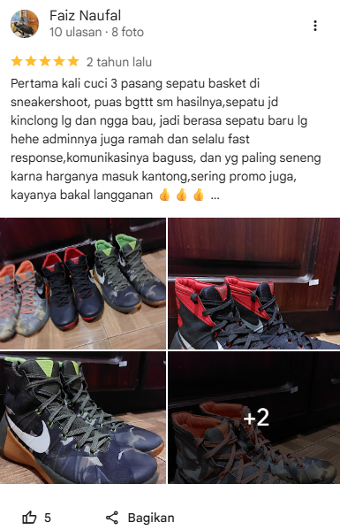 Apa Kata Mereka yang Sudah Percaya pada Jasa Cuci Sepatu Sneakershoot?