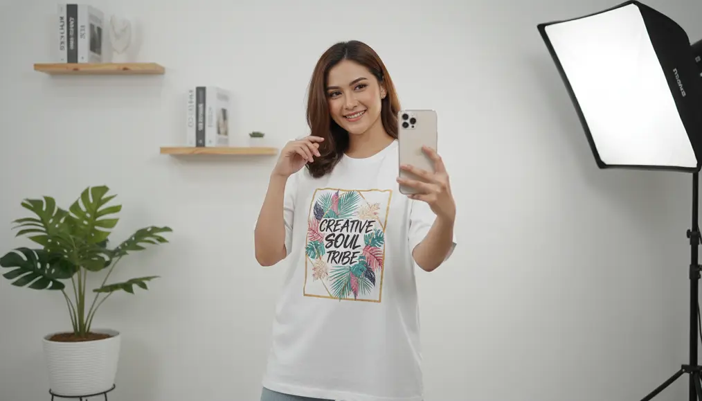 Mengoptimalkan Pemasaran Kaos Desain Sendiri sebagai Influencer