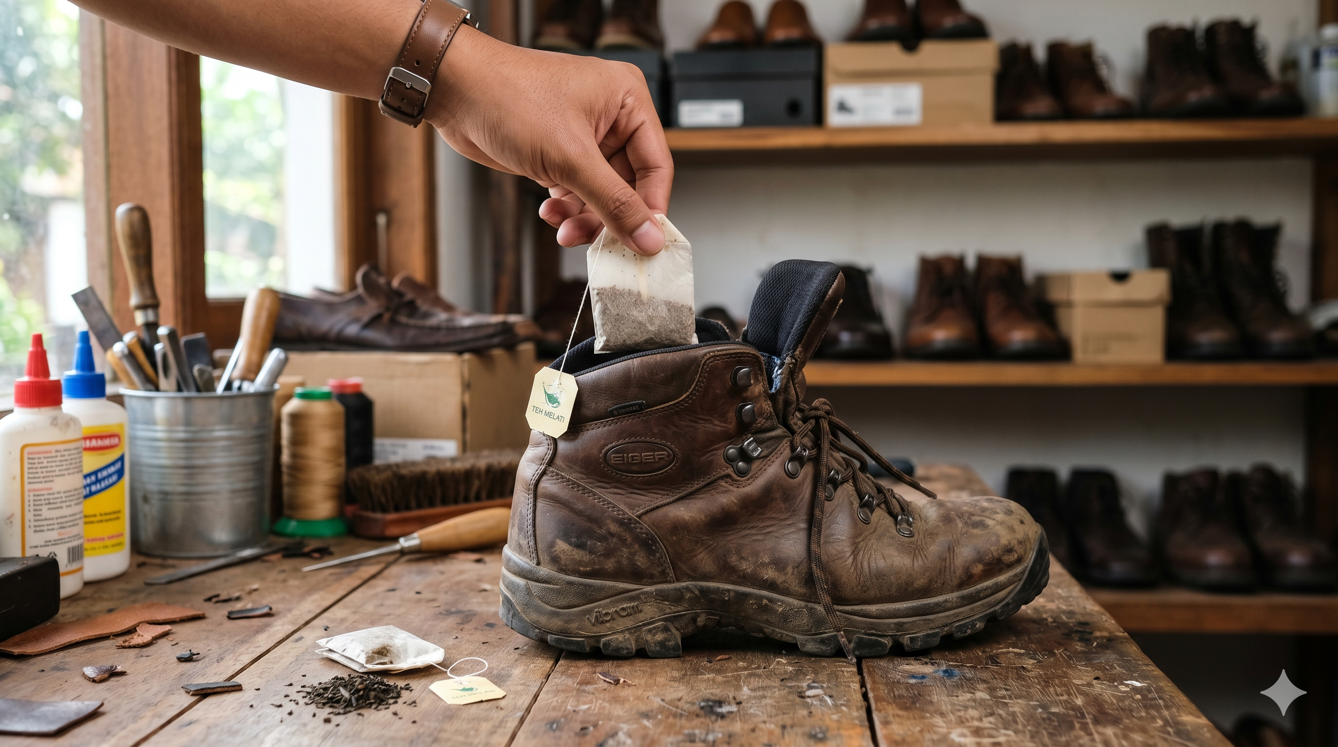 Teh Celup Kering – Menghilangkan Bau dan Memberikan Aroma Segar