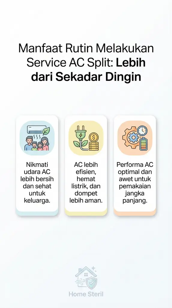 Manfaat Rutin Melakukan Service AC Split: Lebih dari Sekadar Dingin