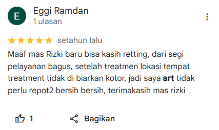 Review dari Pelanggan Home Steril