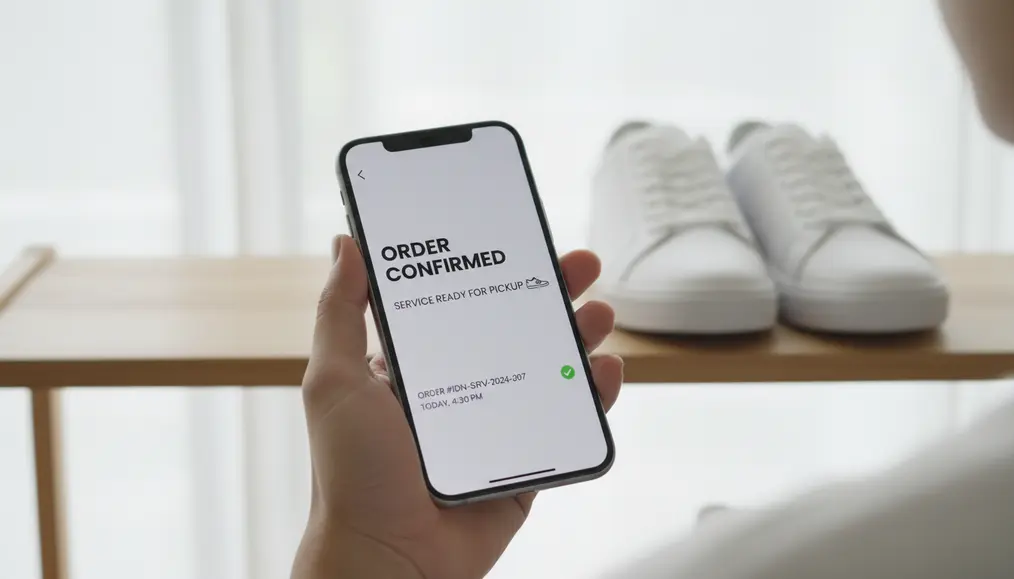 Tips Booking Online & Proses Mudah Repair Sepatu di Depok
