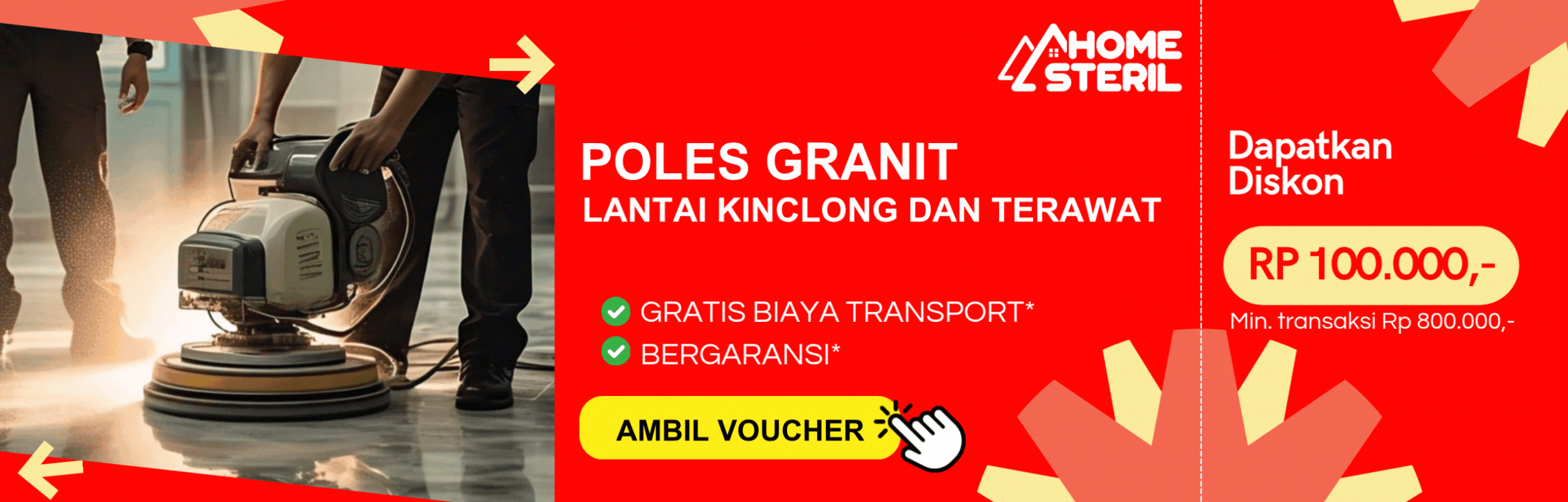 Promo jasa poles granit di home-steril.com