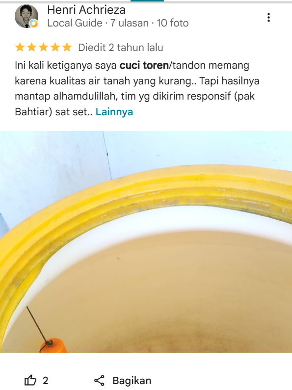 Ulasan Pelanggan Home Steril 