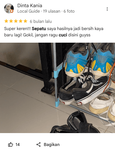 Review dari Komunitas sneaker Bekasi