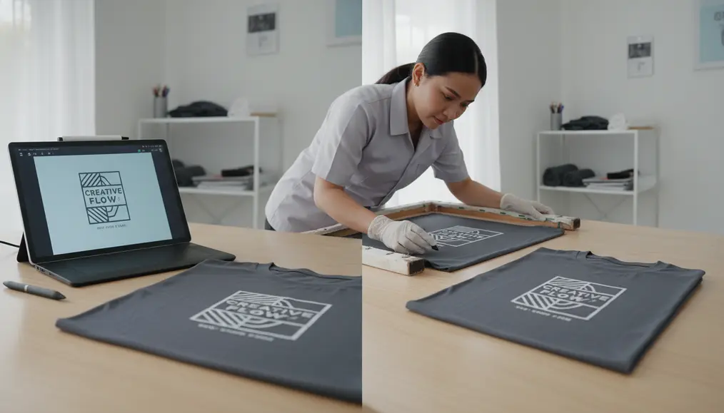 Proses Produksi Sablon Kaos Premium: Dari Desain Hingga Kaos Siap Pakai