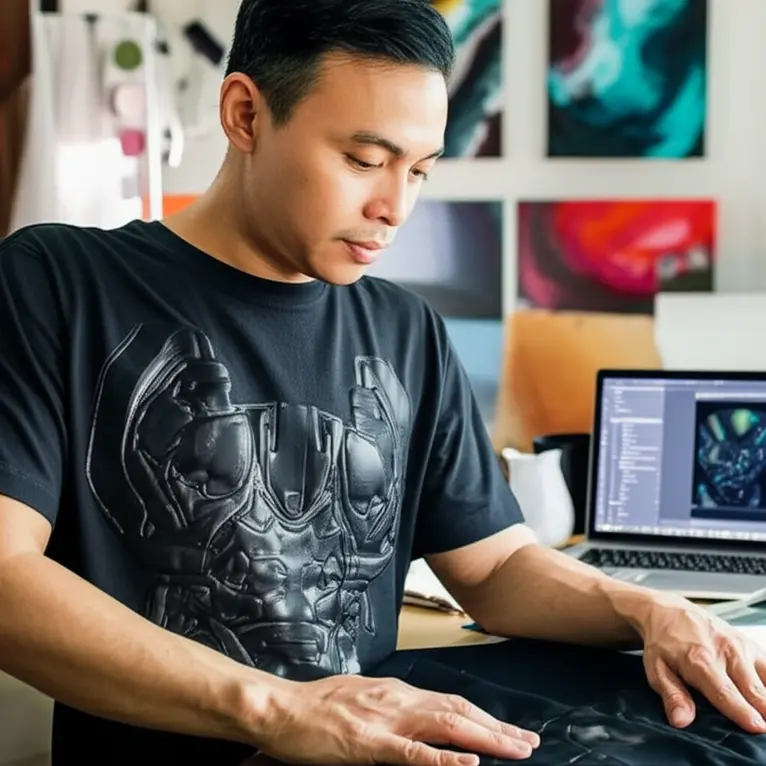 Panduan Desain Sablon Kaos dengan Efek Taktil (3D/Emboss): Ciptakan Sentuhan Unik yang Memukau