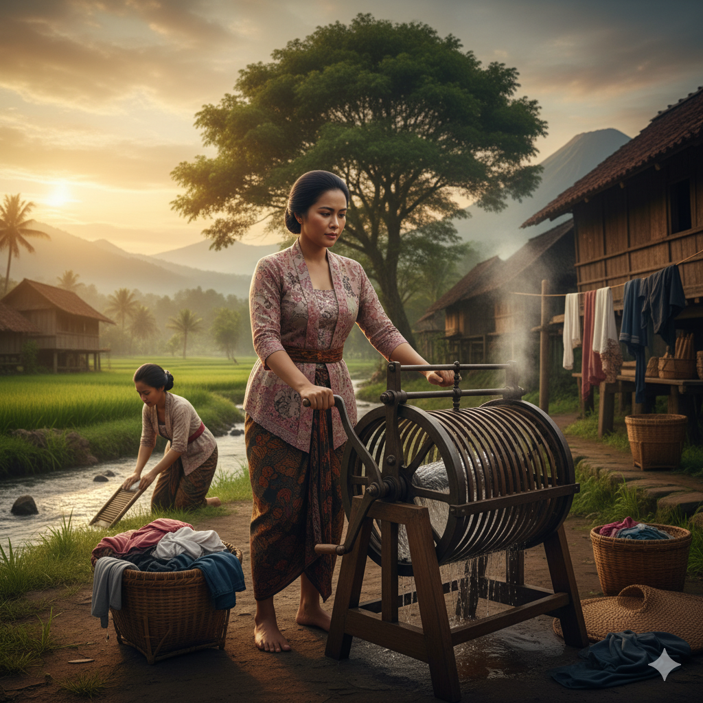 Awal Mula Sejarah Mesin Cuci