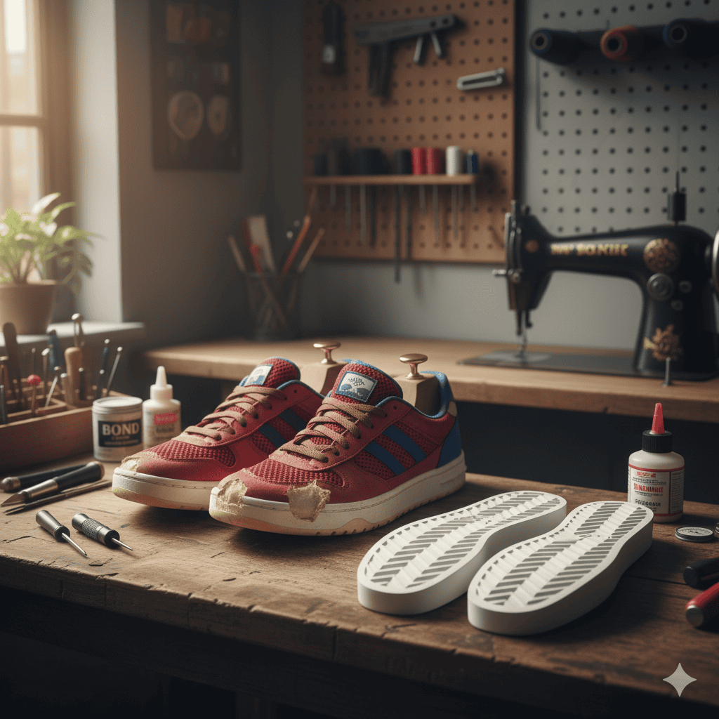 Persiapan Sebelum Mengganti Sol Sepatu