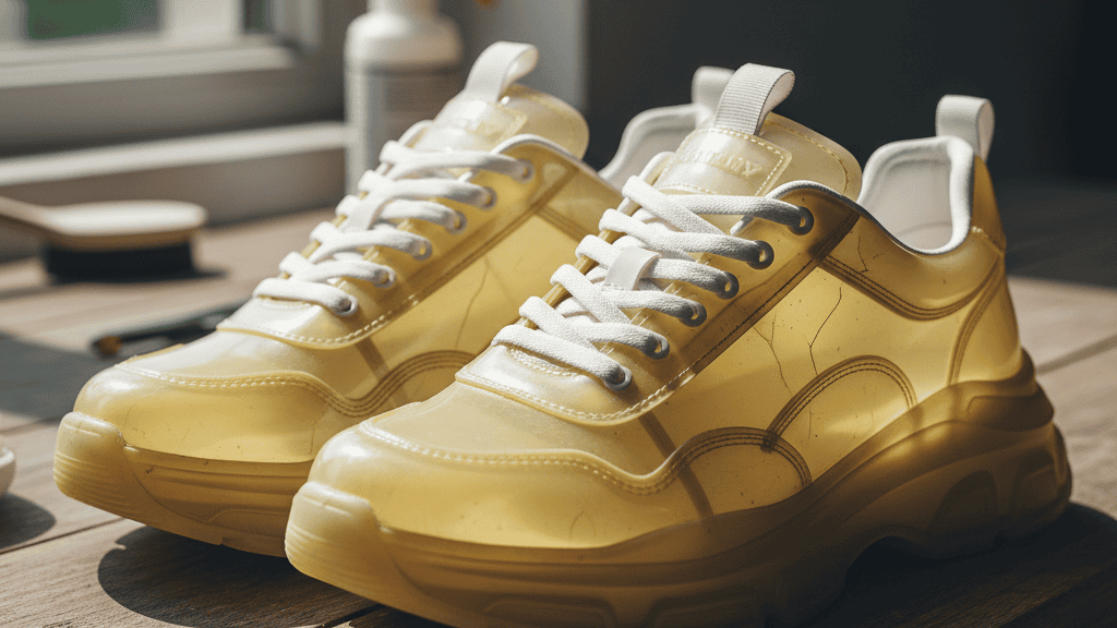 Mencegah Sepatu Plastik Menguning: Tips Perawatan Sehari-hari