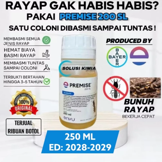 Bayer Premise 200 SL termitisida bahan aktif imidakloprid untuk pembasmi rayap - home-steril.com