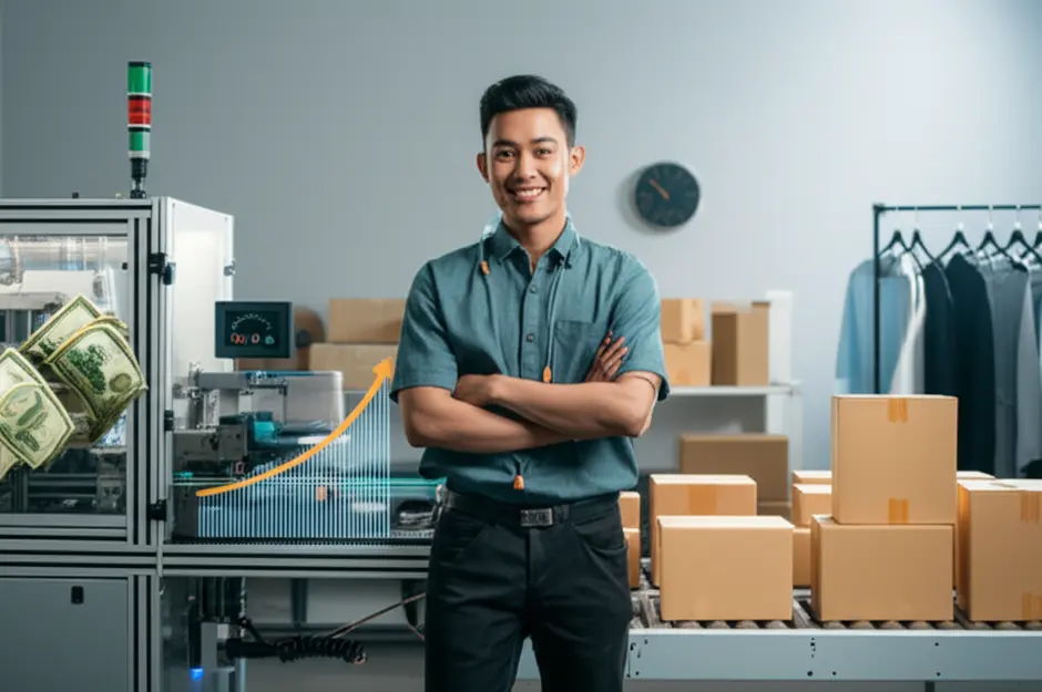 Solusi Cerdas Otomatisasi Packaging untuk Usaha Baju Satuan Custom Skala Kecil: Efisien & Branding Kuat!