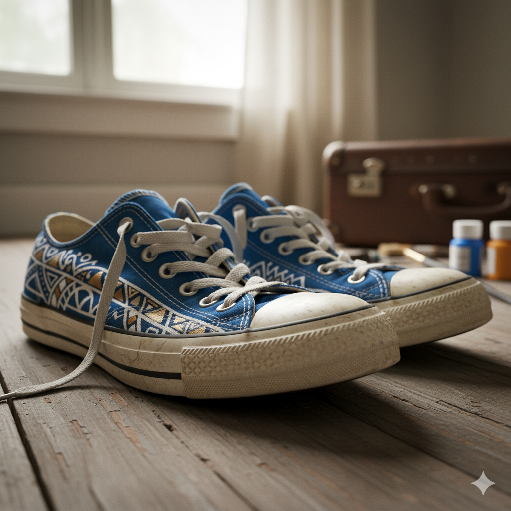 Apa Sebenarnya Repaint Sepatu Kanvas Itu?