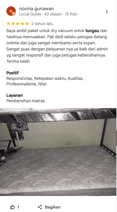 Testimoni Pelanggan Home Steril