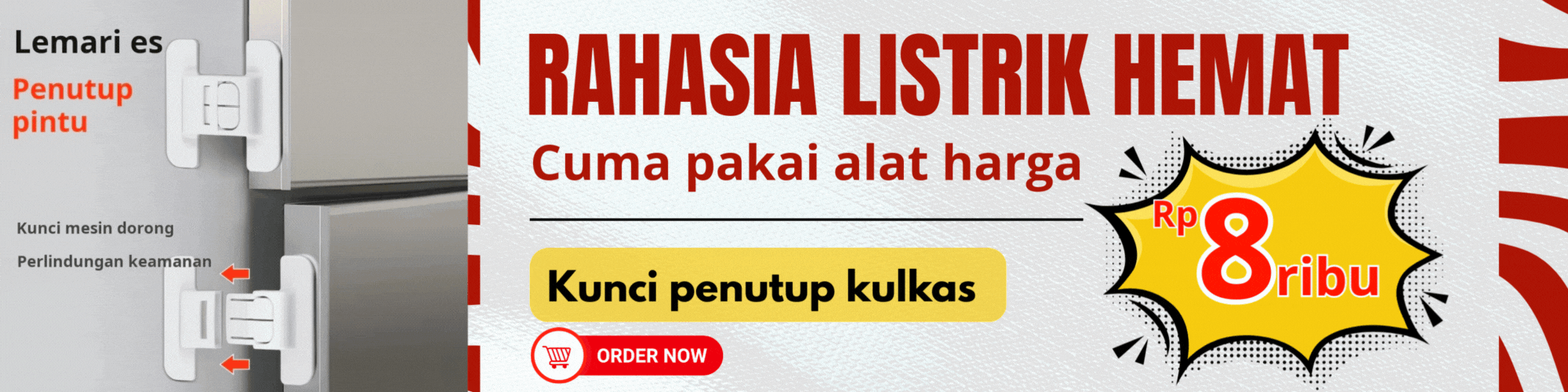 RAHASIA LISTRIK HEMAT KUNCI PINTU KULKAS.gif