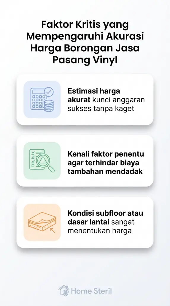 Faktor Kritis yang Mempengaruhi Akurasi Harga Borongan Jasa Pasang Vinyl