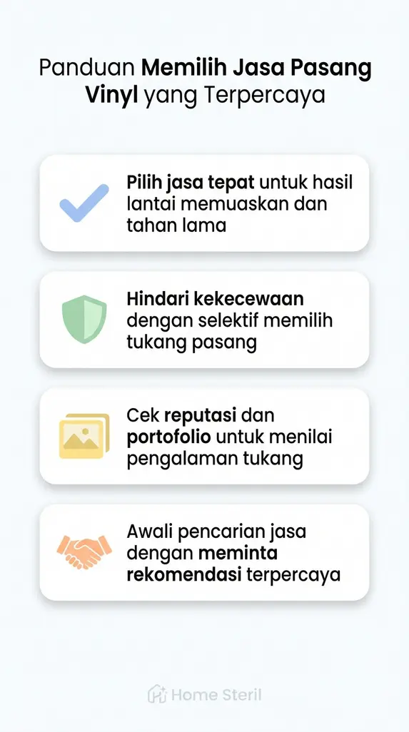 Panduan Memilih Jasa Pasang Vinyl yang Terpercaya