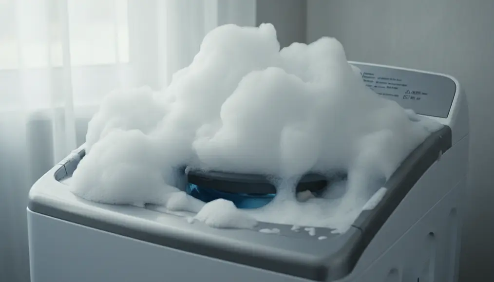 2. Penggunaan Detergen yang Berlebihan: Busa Musuh Dalam Selimut