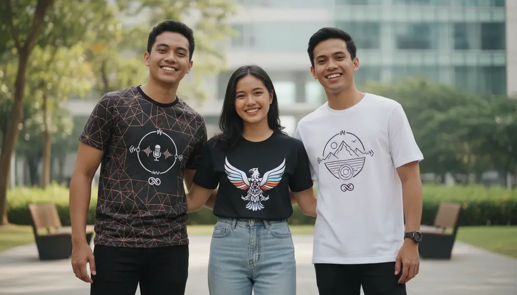 Personalisasi dan Identitas: Pendorong Utama Keputusan Pembelian Kaos Custom