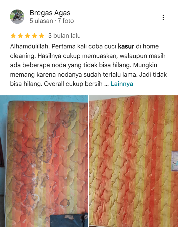 Testimoni Pelanggan Home Steril